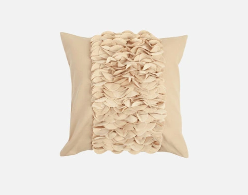 Tuxedo Square Cushion Cover - Sand