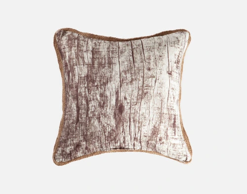 Bear Hug - Linen Look Square Cushion Cover - FINAL SALE