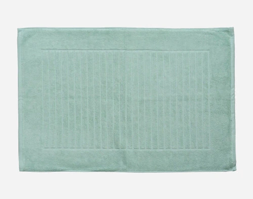 Modal Bath Mat in Seafoam Green.