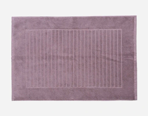 Modal Bath Mat in Lilac Ash.