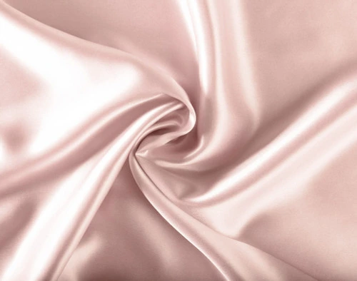 Close up of 100% Mulberry silk pillowcase material