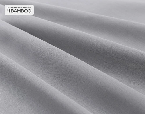 Bamboo Cotton Flat Sheet with Activated Charcoal