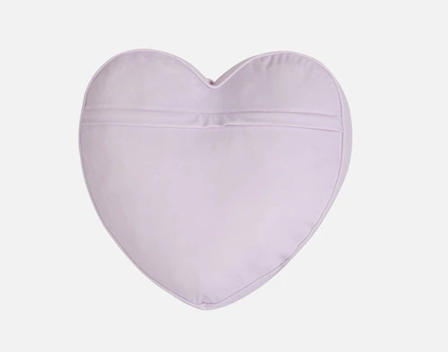 Back view of our Be Mine Candy Heart Cushion.