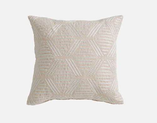 Our Bayview Square Cushion Cover on a white background.